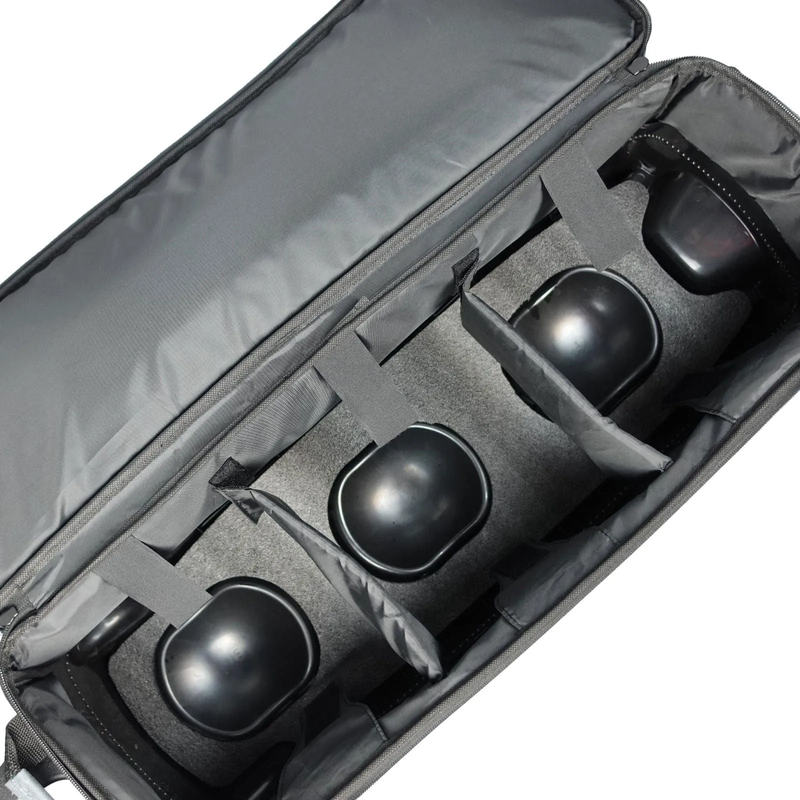 ELITE Basic Triple Roller Bowling Bag Charcoal