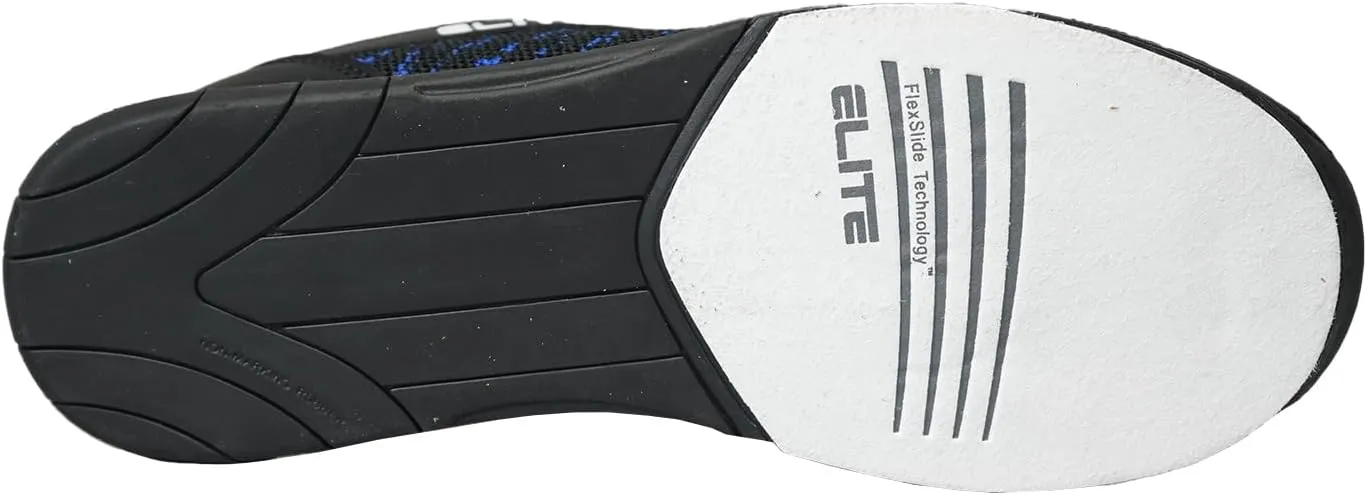 ELITE Pinnacle Men’s Bowling Shoes | Includes Universal Sliding Soles | Left or Right-Handed Men’s Bowling Shoes | Great for Bowling Practice and League Games