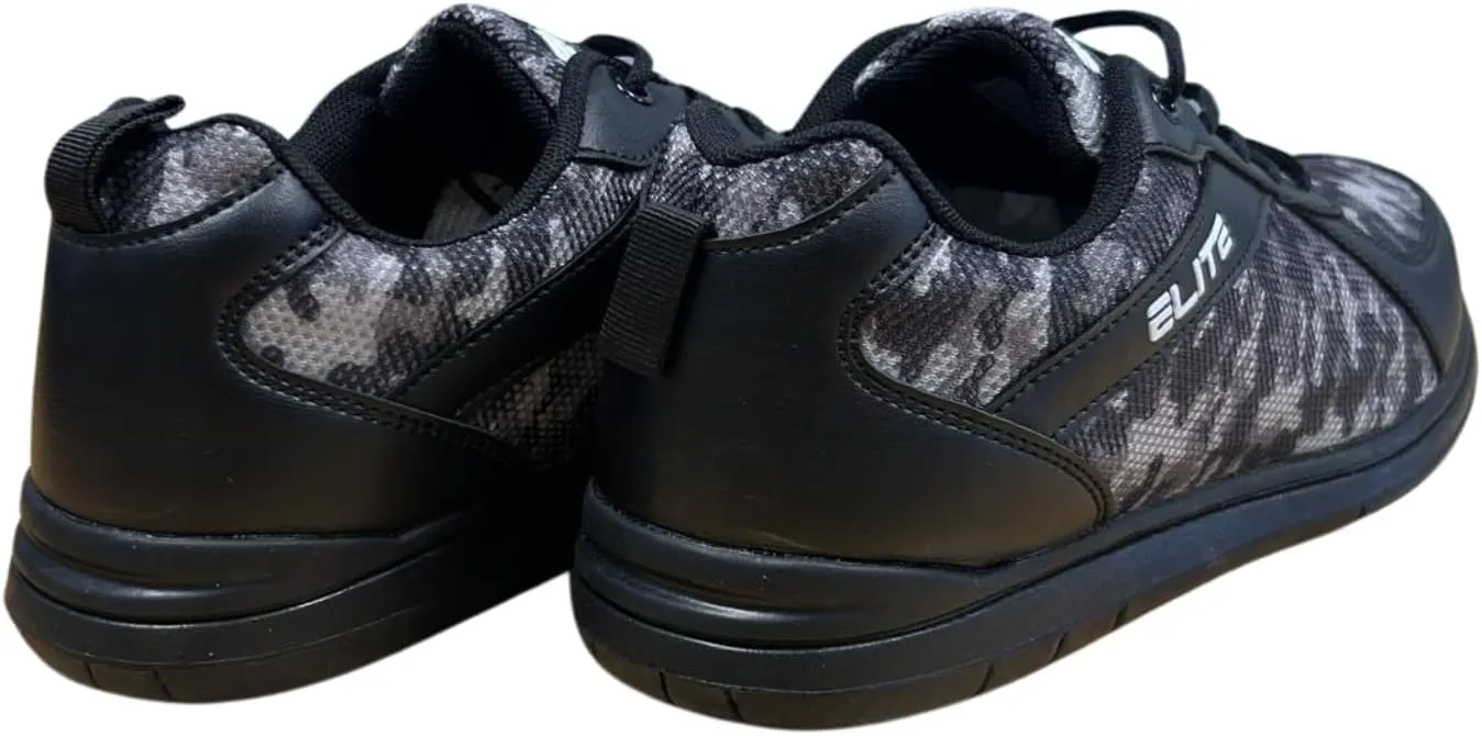 ELITE Pinnacle Men’s Bowling Shoes | Includes Universal Sliding Soles | Left or Right-Handed Men’s Bowling Shoes | Great for Bowling Practice and League Games