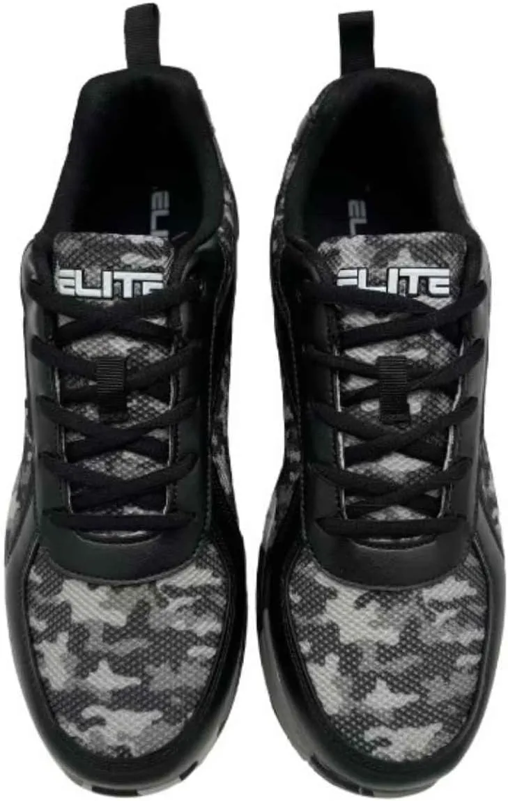 ELITE Pinnacle Men’s Bowling Shoes | Includes Universal Sliding Soles | Left or Right-Handed Men’s Bowling Shoes | Great for Bowling Practice and League Games