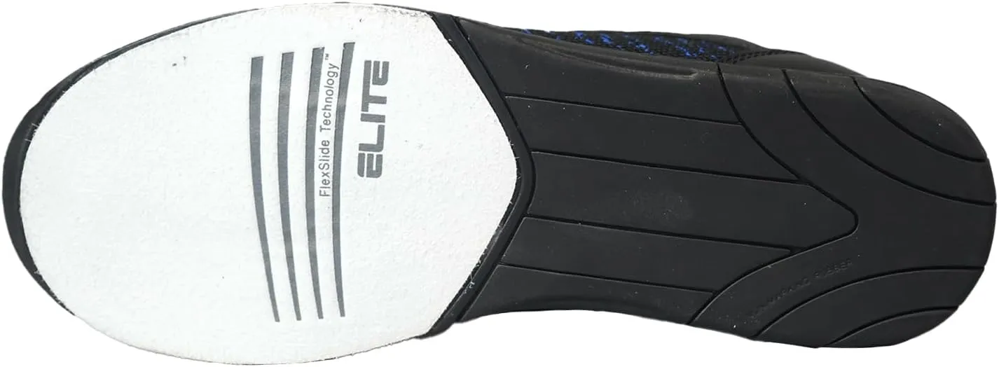 ELITE Pinnacle Men’s Bowling Shoes | Includes Universal Sliding Soles | Left or Right-Handed Men’s Bowling Shoes | Great for Bowling Practice and League Games