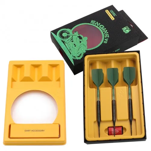 Engine v8 Steel / Soft Tip Darts - 90% Tungsten