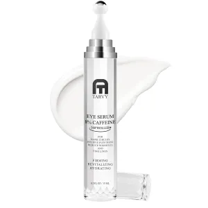 Eye Serum, under Eye Cream for Dark Circles, 8% Caffeine Eye Serum for Women & Men, Eye Cream anti Aging with 360° Massage Ball, Eye Cream for Puffiness and Bags under Eyes, Eye Serum for Fine Lines