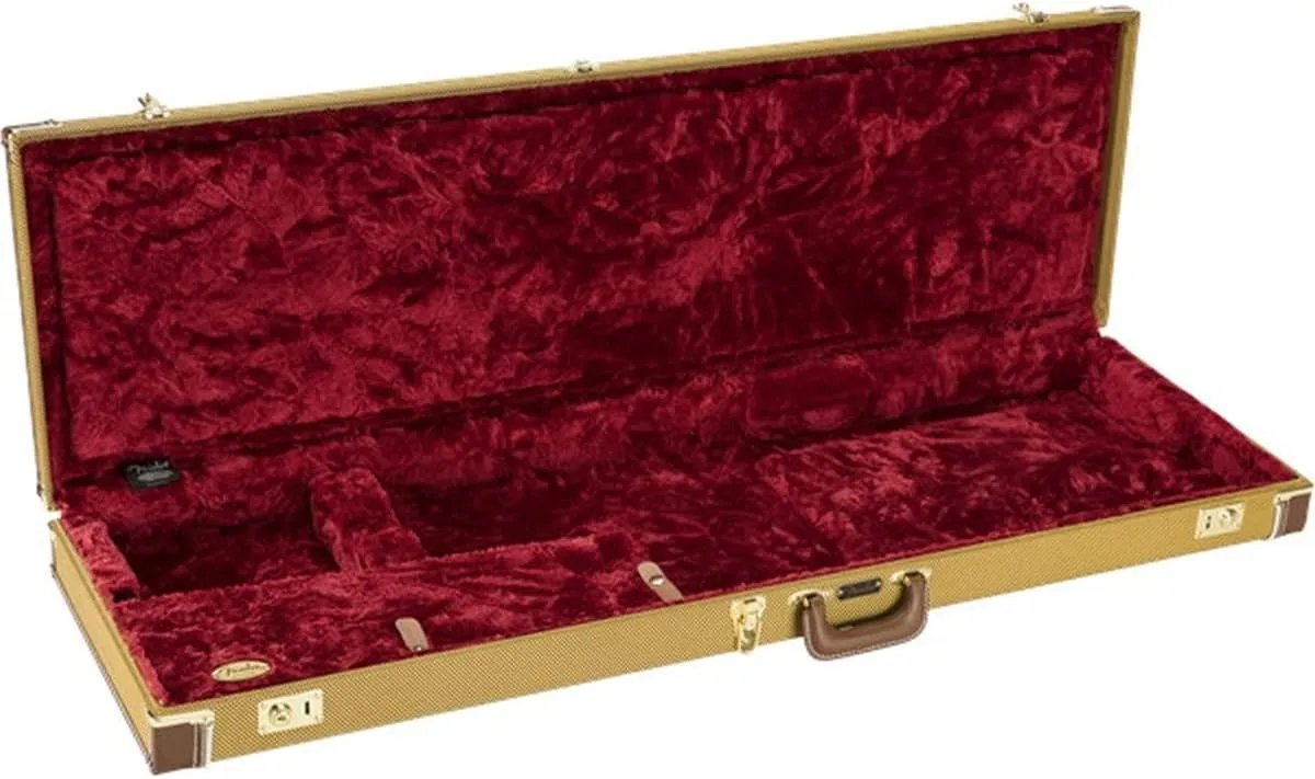 Fender Classic Series Wood Case, Precision Bass/Jazz Bass, Tweed
