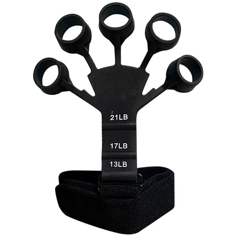 Finger Exerciser Strength Gripper Forearm Trainer Hand Grip Strengthener Therapy