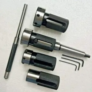 Floating Tailstock Die Holder Set MT2 Shank - Imperial Dies 13/16" - 1" - 1.5/16" - 1/1/2" - Boxed Packed