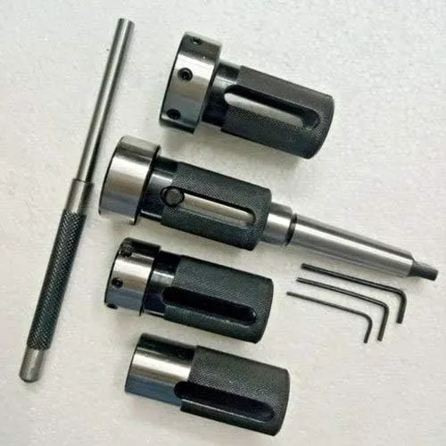 Floating Tailstock Die Holder Set MT2 Shank - Imperial Dies 13/16" - 1" - 1.5/16" - 1/1/2" - Boxed Packed