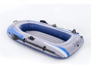 Foldable Inflatable Boat Series, Raft Inflatable Kayak, Fishing Boat Rubber Boat, Adult and Children's Paddle Boat