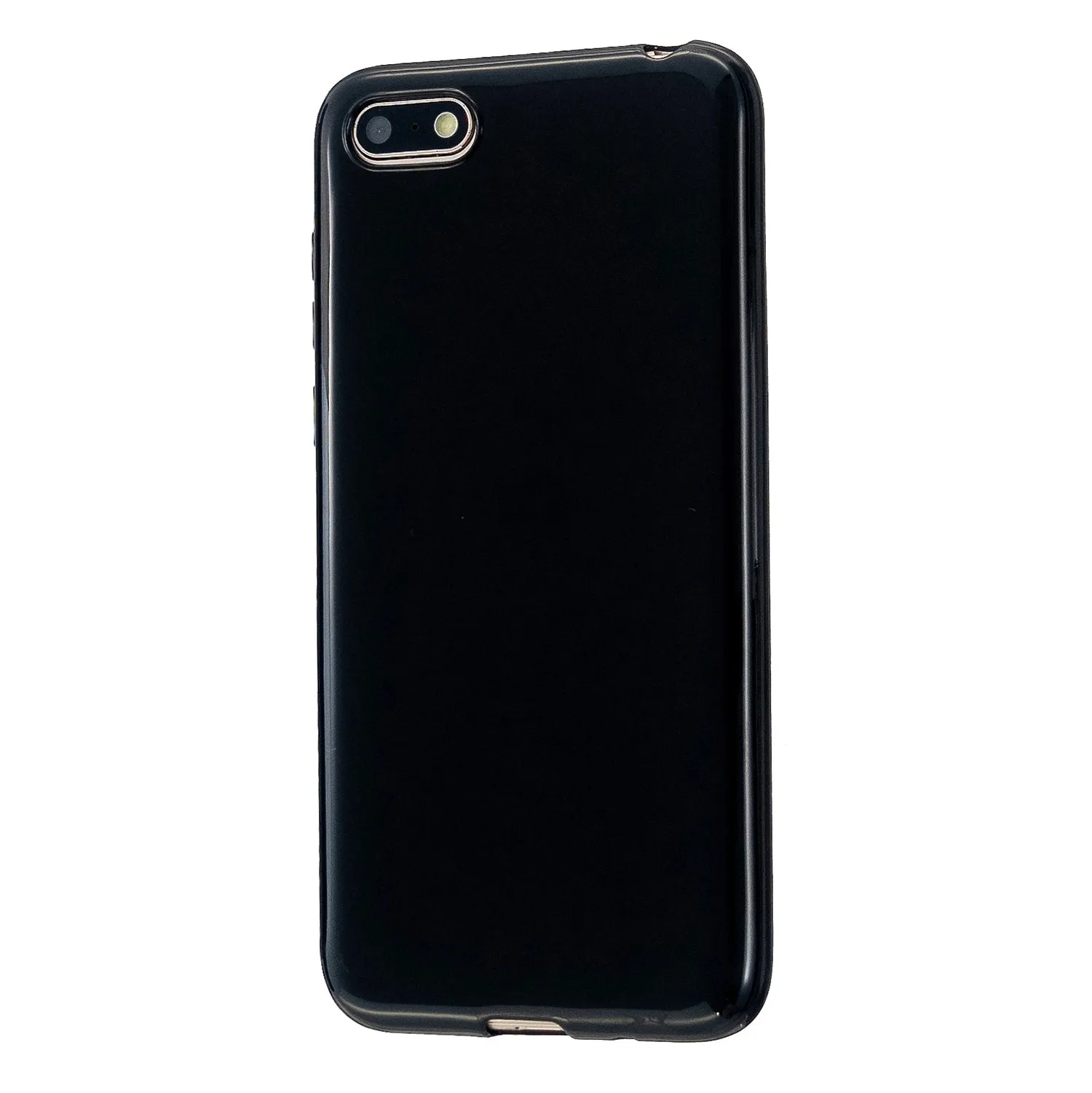 For HUAWEI Y5 2018/2019 TPU Phone Case Simple Profile Delicate Finish Cellphone Cover Full Body Protection Rose red