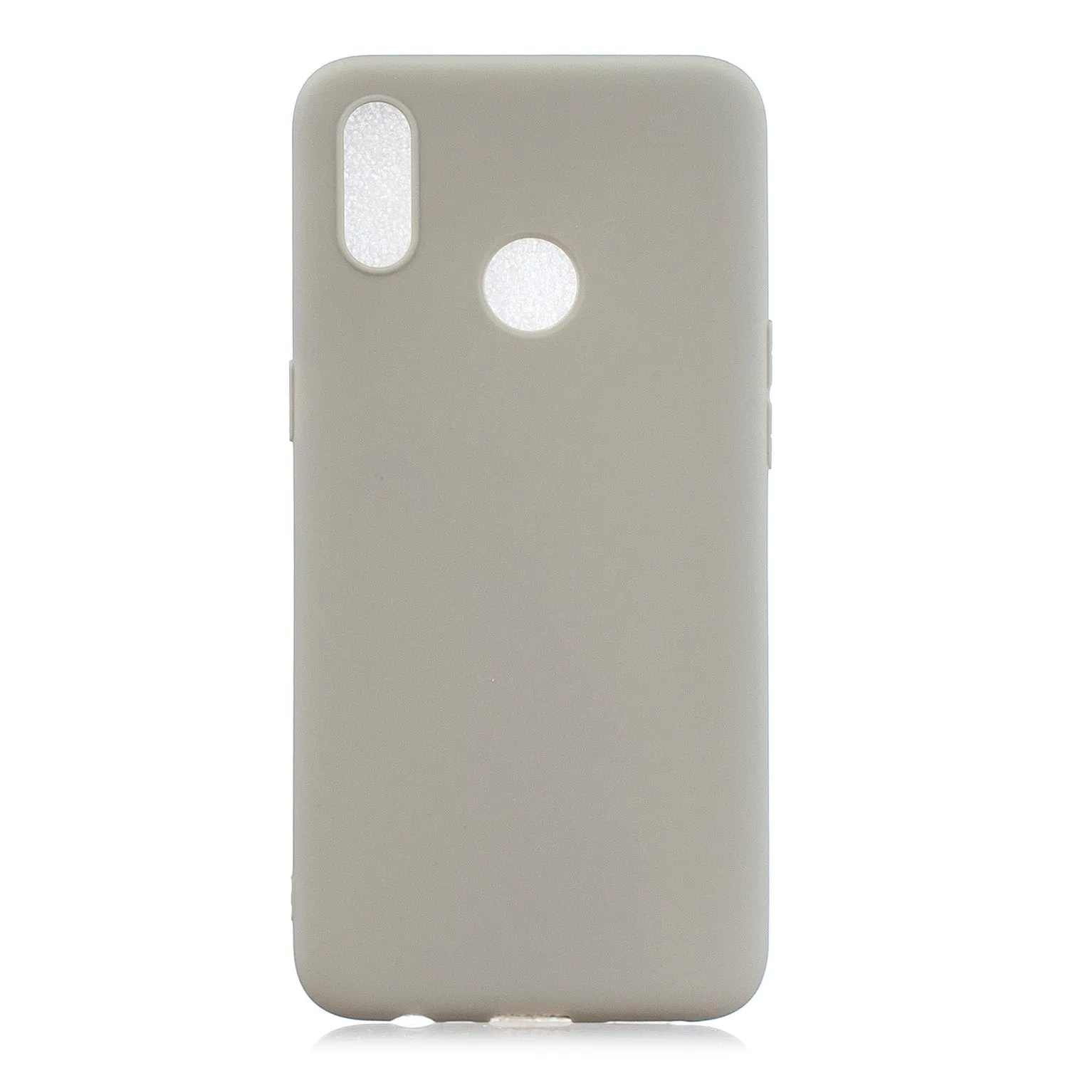 For OPPO Realme 3 Lovely Candy Color Matte TPU Anti-scratch Non-slip Protective Cover Back Case 12