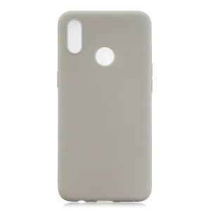 For OPPO Realme 3 Lovely Candy Color Matte TPU Anti-scratch Non-slip Protective Cover Back Case 12