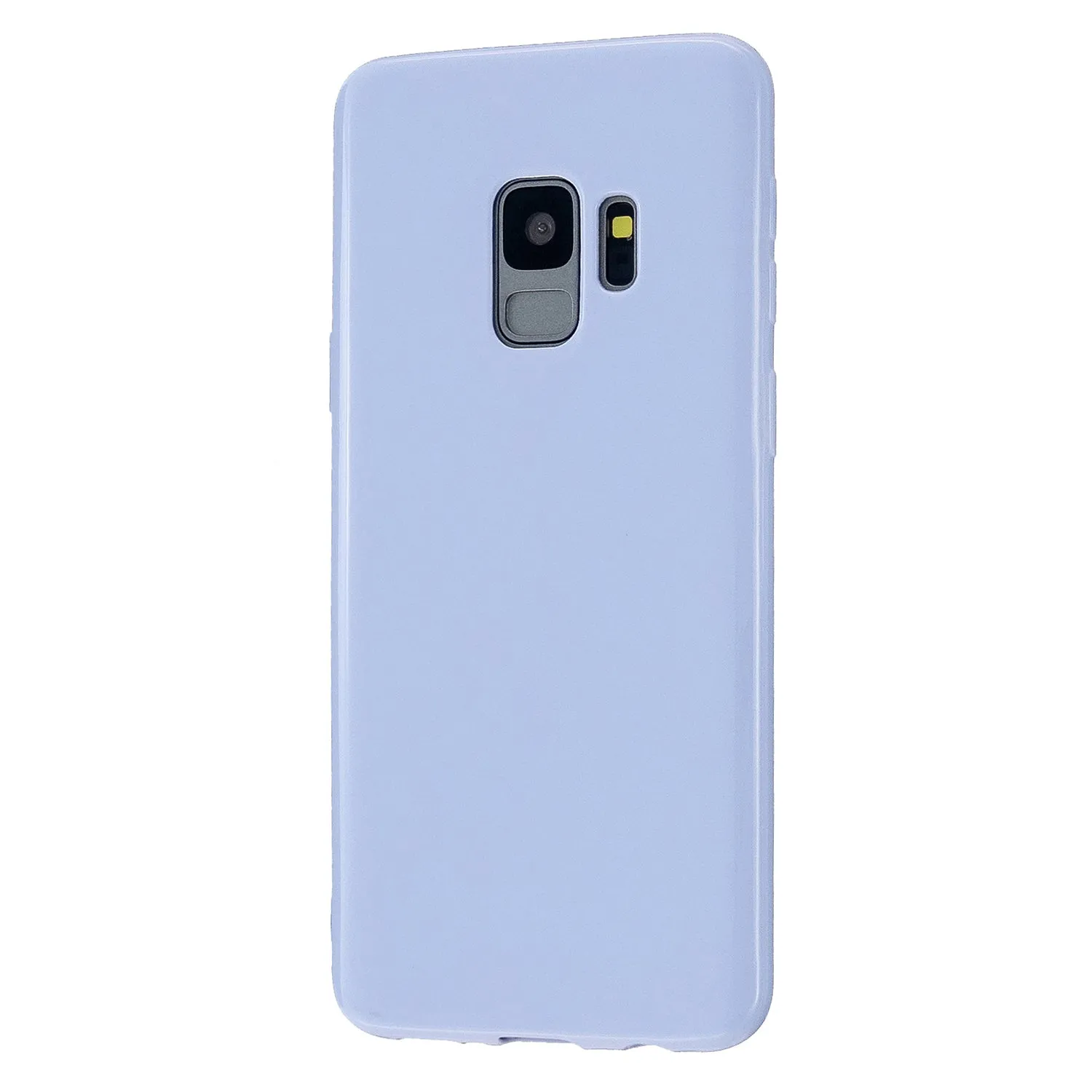 For Samsung S9/S9 Plus Mobile Phone Cover Classic Plain Design Classic Smartphone Case Soft TPU Phone Shell Rose red
