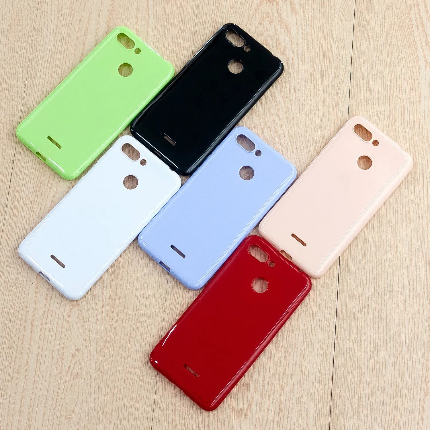 For VIVO X27 / VIVO X27 Pro Cellphone Cover Anti-scratch Dust-proof Soft TPU Phone Protective Case  Fluorescent green