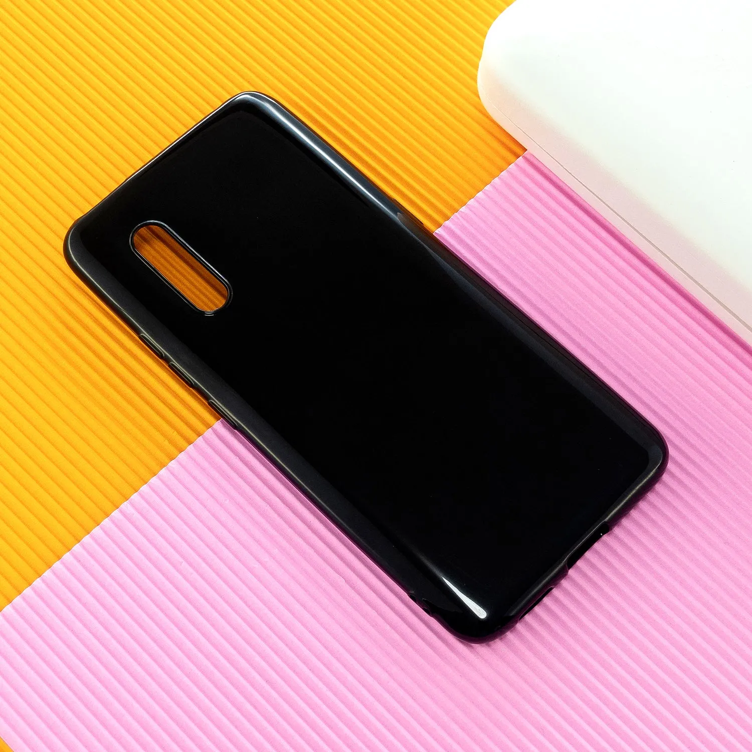 For VIVO X27 / VIVO X27 Pro Cellphone Cover Anti-scratch Dust-proof Soft TPU Phone Protective Case  Fluorescent green