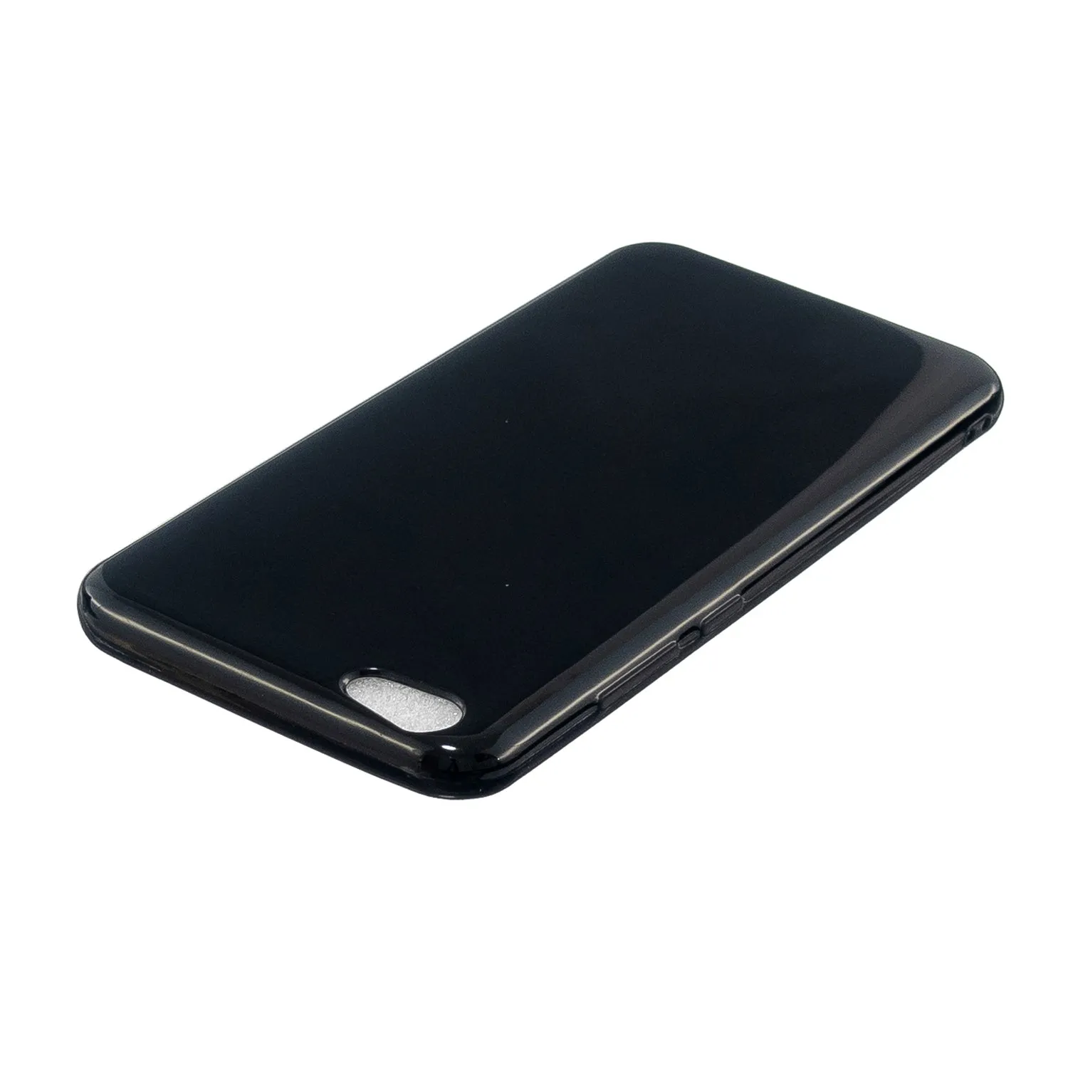 For VIVO Y67/Y71 Cellphone Cover Glossy TPU Phone Case Anti-Dust Stain-proof Easy Install Screen Protector Rose red
