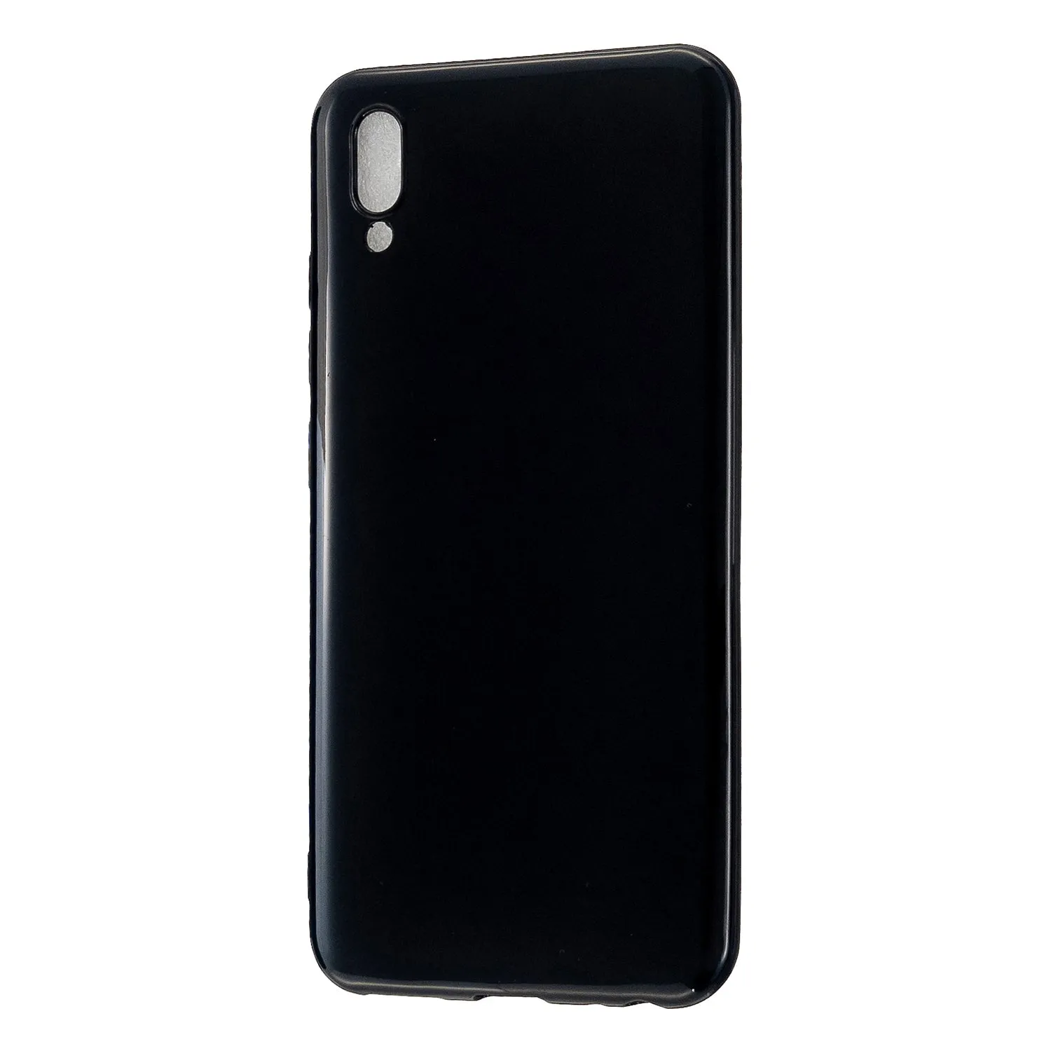 For VIVO Y93/Y95 Mobile Phone Case Glossy Finish Lightweight TPU Cellphone Cover Anti-scratch Overal Protection Shell Sakura pink