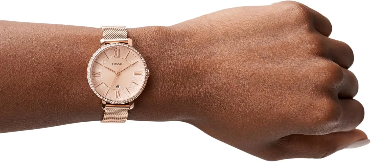 Fossil Women's Jacqueline Quartz Stainless Steel Three-Hand Watch