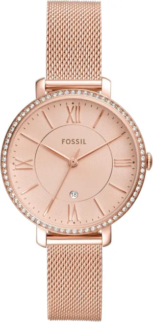 Fossil Women's Jacqueline Quartz Stainless Steel Three-Hand Watch