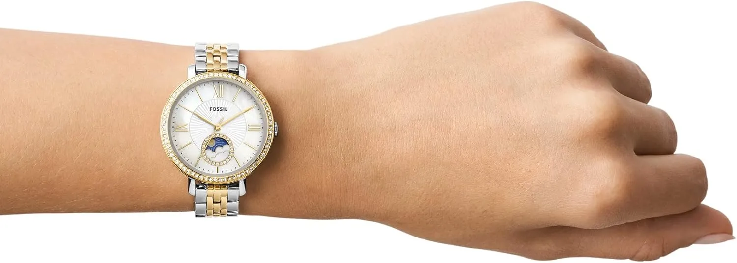 Fossil Women's Jacqueline Quartz Stainless Steel Three-Hand Watch