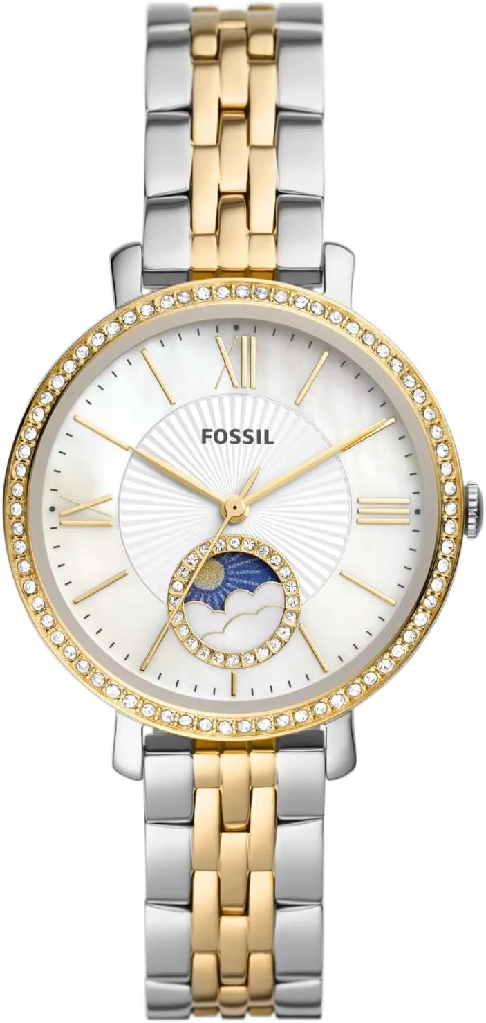 Fossil Women's Jacqueline Quartz Stainless Steel Three-Hand Watch