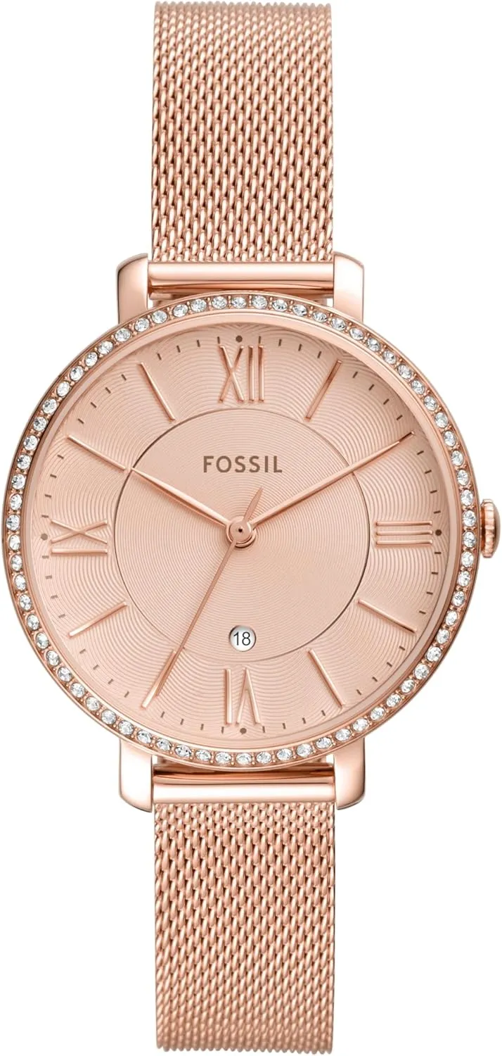Fossil Women's Jacqueline Quartz Stainless Steel Three-Hand Watch
