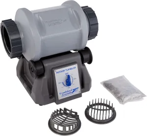 Frankford Arsenal Platinum Series Rotary Tumbler with 7-Liter Capacity, Clear Viewing Lids, and Auto Shut-Off for Reloading, Cleaning and Wet Tumbling Brass Cases