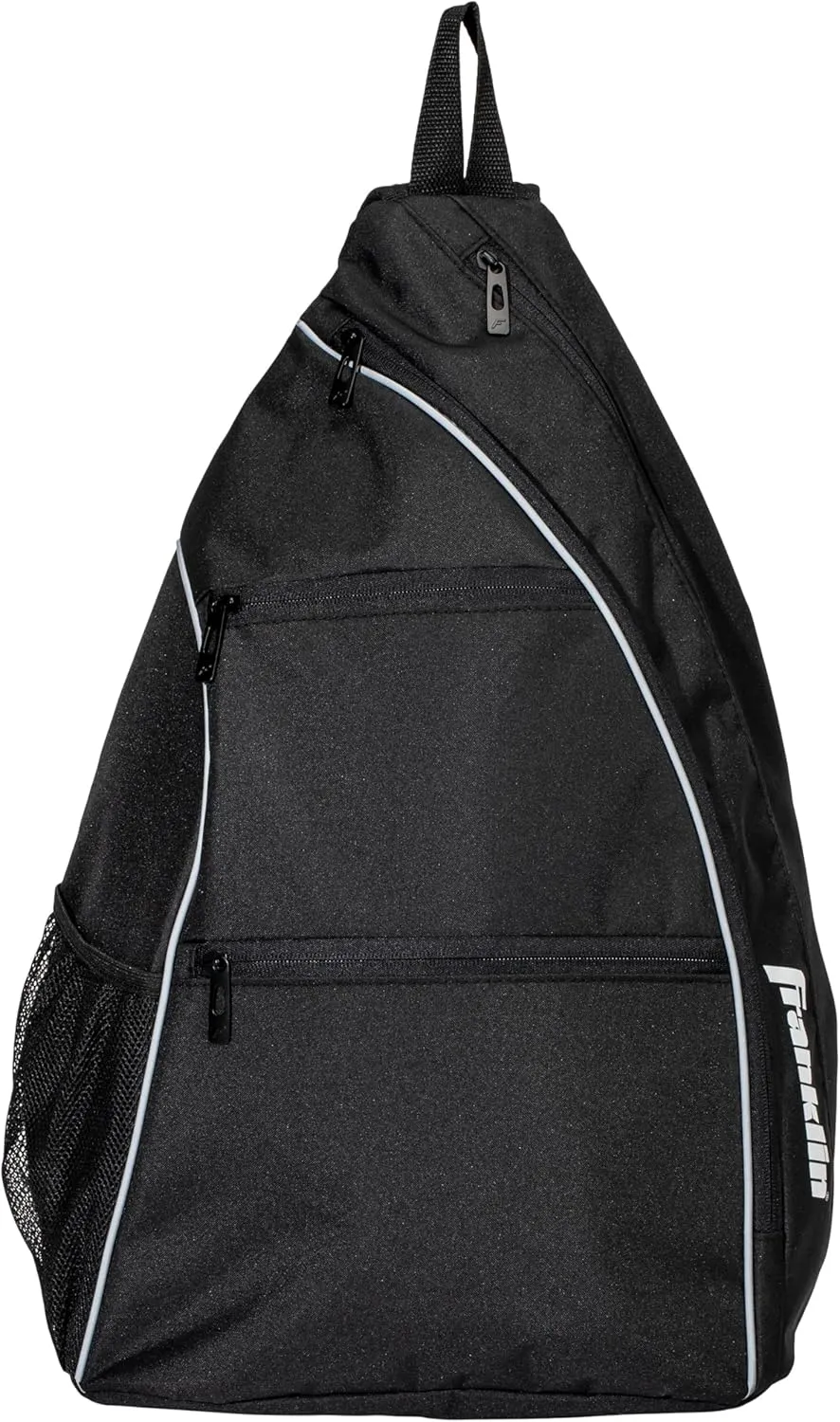 Franklin Sports Padel Bag - Men's   Women's Paddle Tennis Padel Sling Bag Backpack - Adjustable Size Equipment Bag for Padel   Paddle Tennis