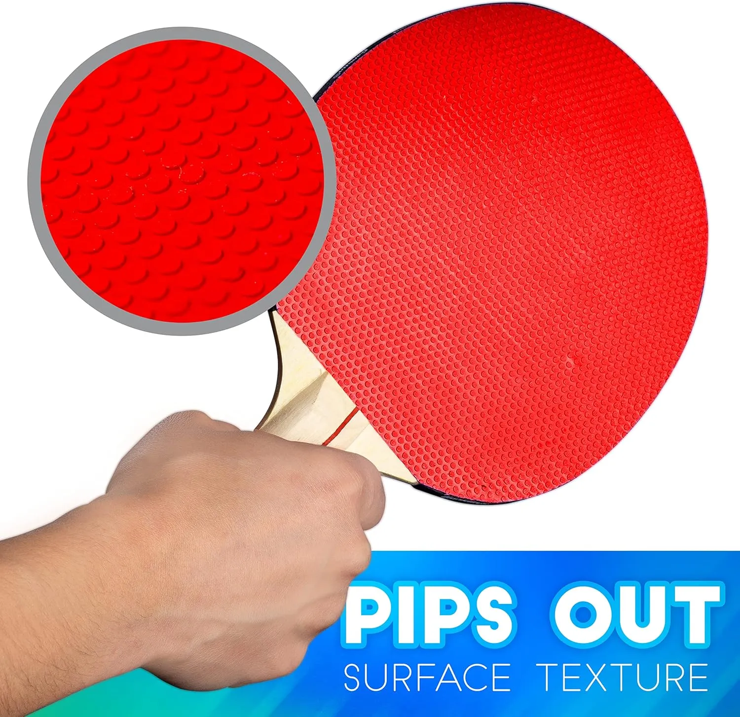 Franklin Sports Ping Pong Paddle Set with Balls - 2 Player & 4 Player Table Tennis Paddle Kit - Full Ping Pong Starter Kit