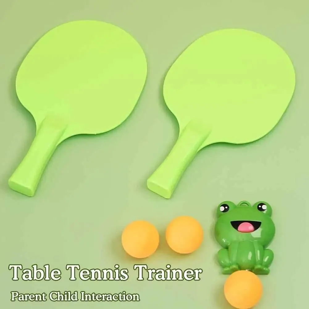 Froggy Paddle Play Indoor Table Tennis Trainer Set