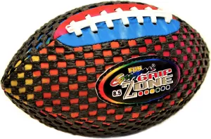fun gripper-Grip Zone 8.5 Tie-Dye (Pee Wee Footballs) Size 6-9 with All Grip mesh Kids Footballs by: Saturnian I P.E. Supplier
