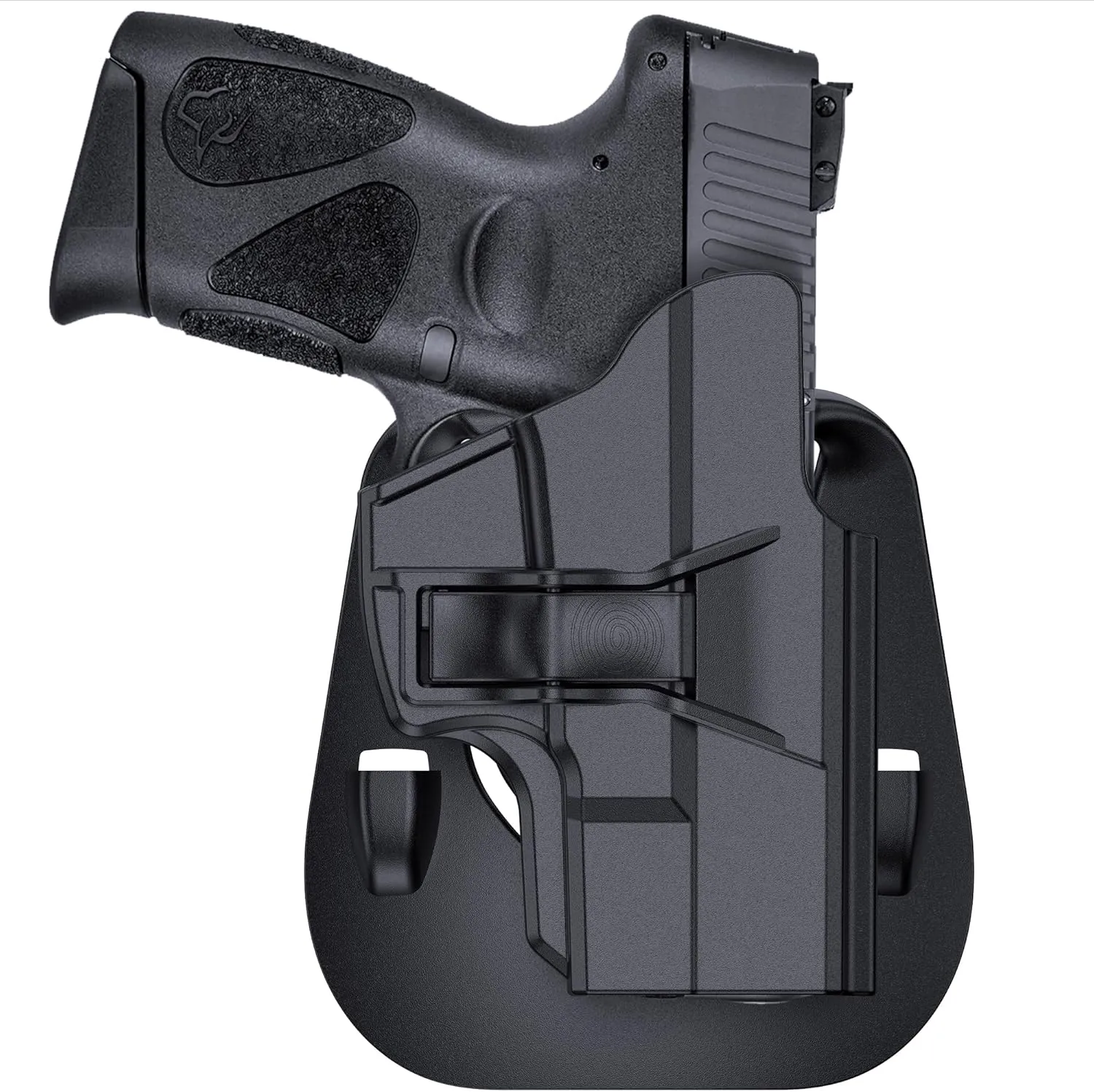 G2 G3 G2C G3C Holster, Optic-Ready OWB Holsters, Polymer Paddle Belt Holster Fit for Taurus Millennium PT111 PT132 PT138 PT140 PT145 PT745(Not Pro) with Trigger Release Adjustable Cant
