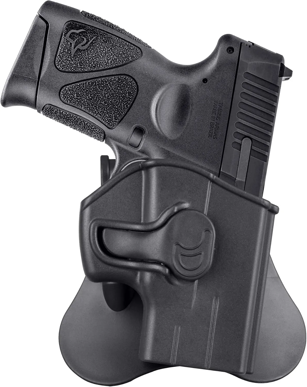 G3C 9MM Holster for Taurus G3X/G3/G2C/G3C/G2 PT111/PT132/PT138/PT140, Taurus TX22, Open Carry G3 Holster, Tactical G2C Gun Holster, 360° Adjustable OWB Paddle - Right Handed