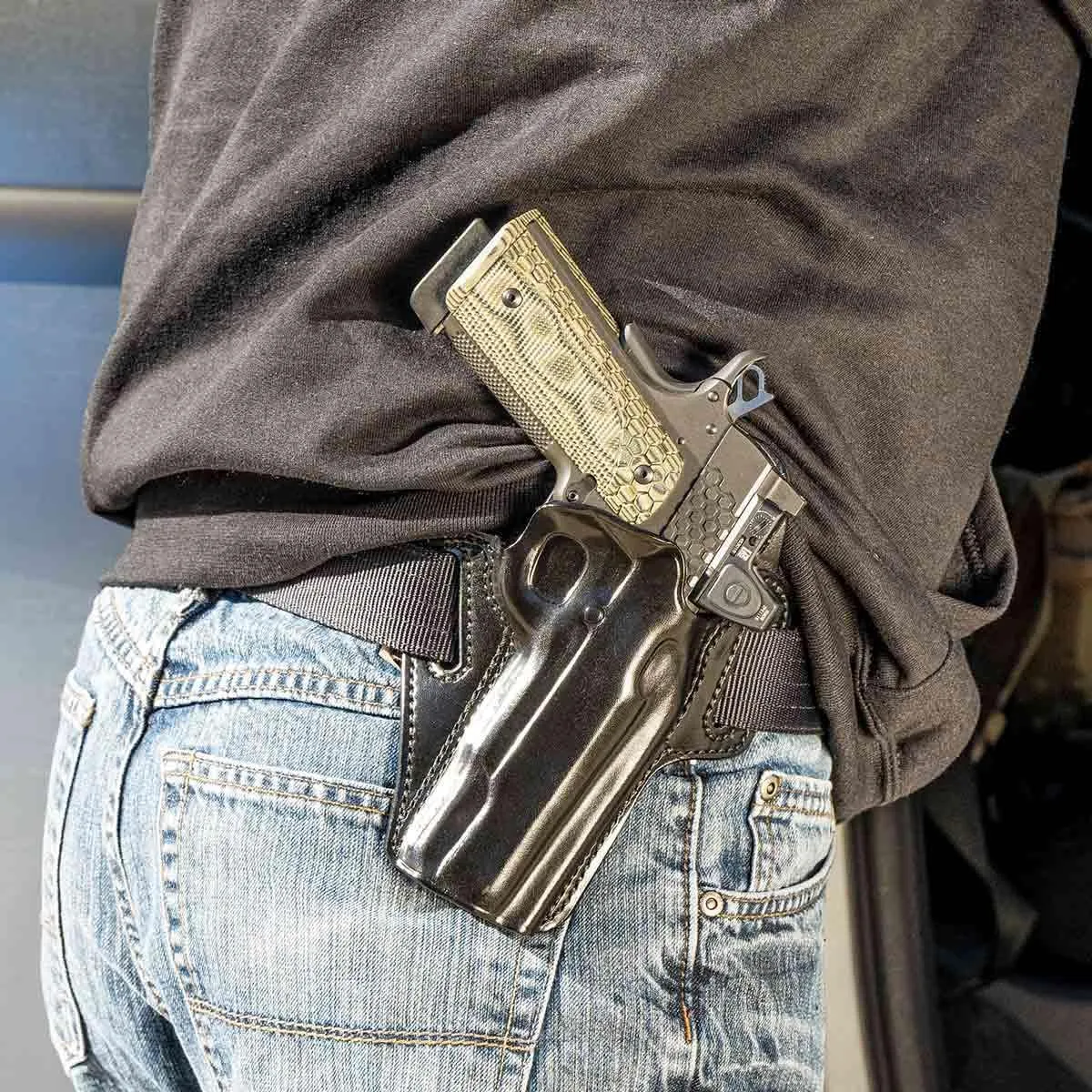 Galco Concealable 2.0 Belt Holster Compatible with Colt 5" 1911, Kimber 5" 1911, Ruger SR1911 5", S&W SW1911 5", Springfield 5" 1911, Taurus PT1911 5" no Rail, Tisas 1911A1 5"