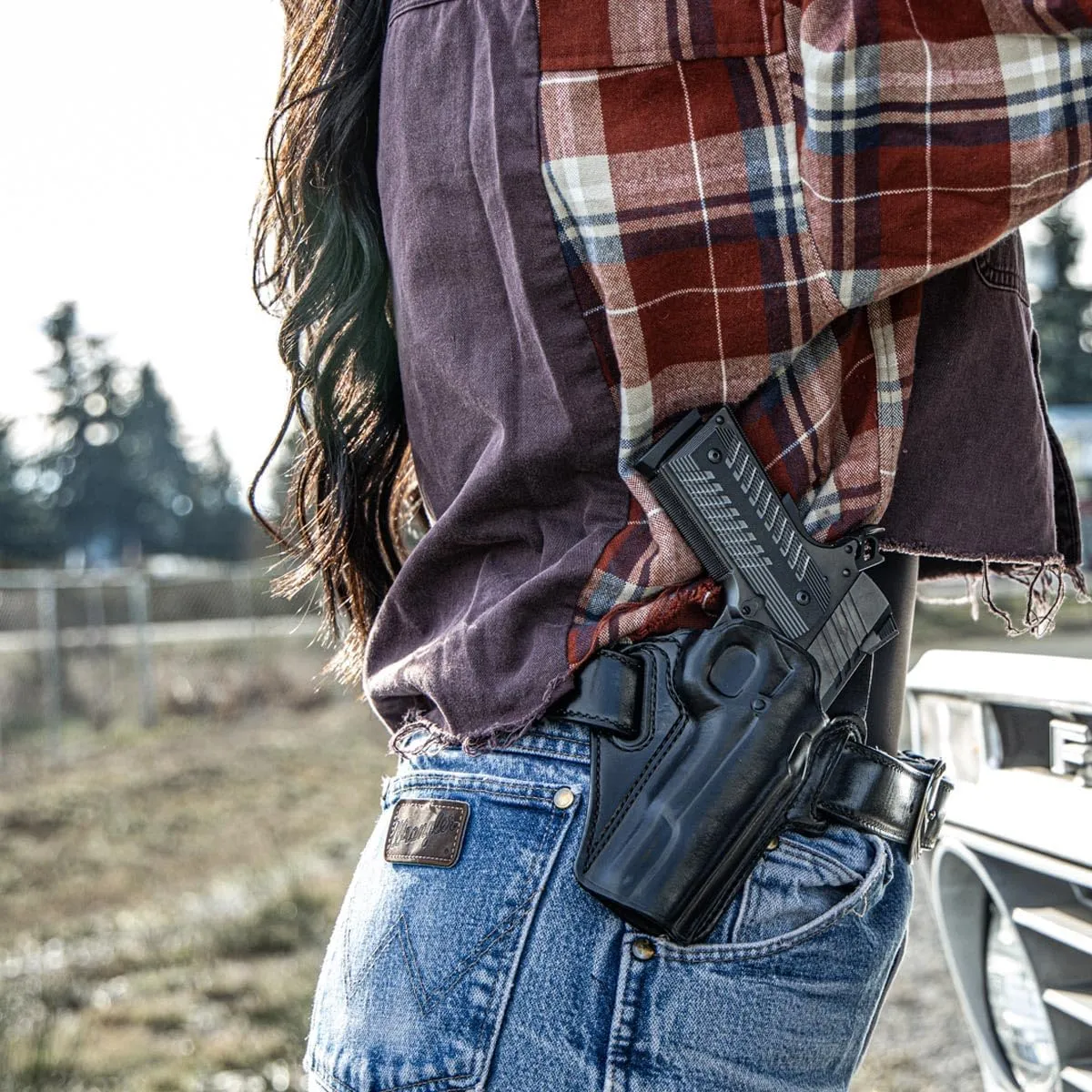 Galco Concealable 2.0 Belt Holster Compatible with Colt 5" 1911, Kimber 5" 1911, Ruger SR1911 5", S&W SW1911 5", Springfield 5" 1911, Taurus PT1911 5" no Rail, Tisas 1911A1 5"