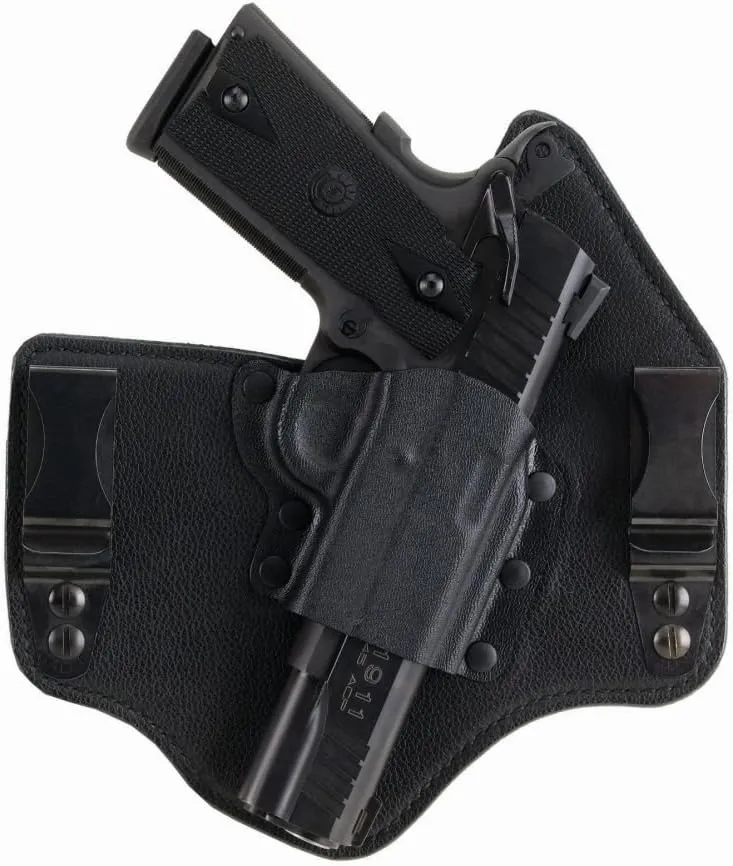 GALCO - KingTuk Deluxe Inside The Waistband Holster for S&W M&P Shield 9/40, Right Hand (Black) (KT652B)
