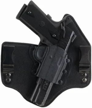 GALCO - KingTuk Deluxe Inside The Waistband Holster for S&W M&P Shield 9/40, Right Hand (Black) (KT652B)