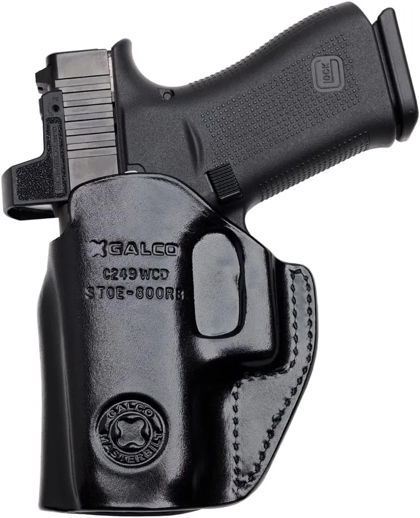 Galco Stow-N-GO Elite IWB Holster Compatible with Colt 4 1/4" 1911, Smith & Wesson SW1911SC 4 1/4", Wilson Combat 4 1/4" 1911