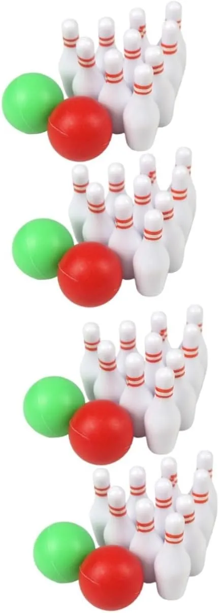 Garneck Mini Bowling Model of House Decor with Realistic Design Lightweight Decoration for Miniature Scene