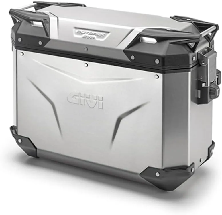 GIVI OBKE37AR 37LTR Outback EVO right side case Silver