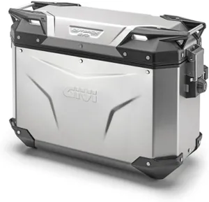 GIVI OBKE37AR 37LTR Outback EVO right side case Silver