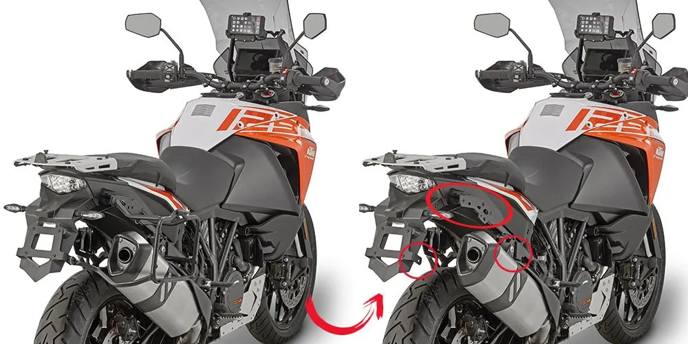 GIVI PLR7706 Hard Luggage Mounting Hardware
