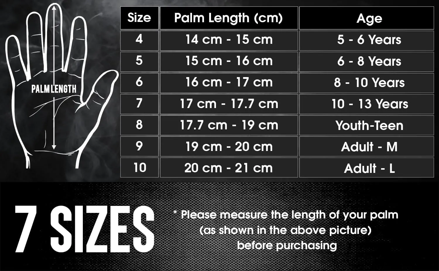 Goalkeeper Gloves - Premium Quality Latex Palm with Finger Spine Protection & Double Layer Wristband - Premium Designed Goalie Gloves for Kids, Youth and Adult