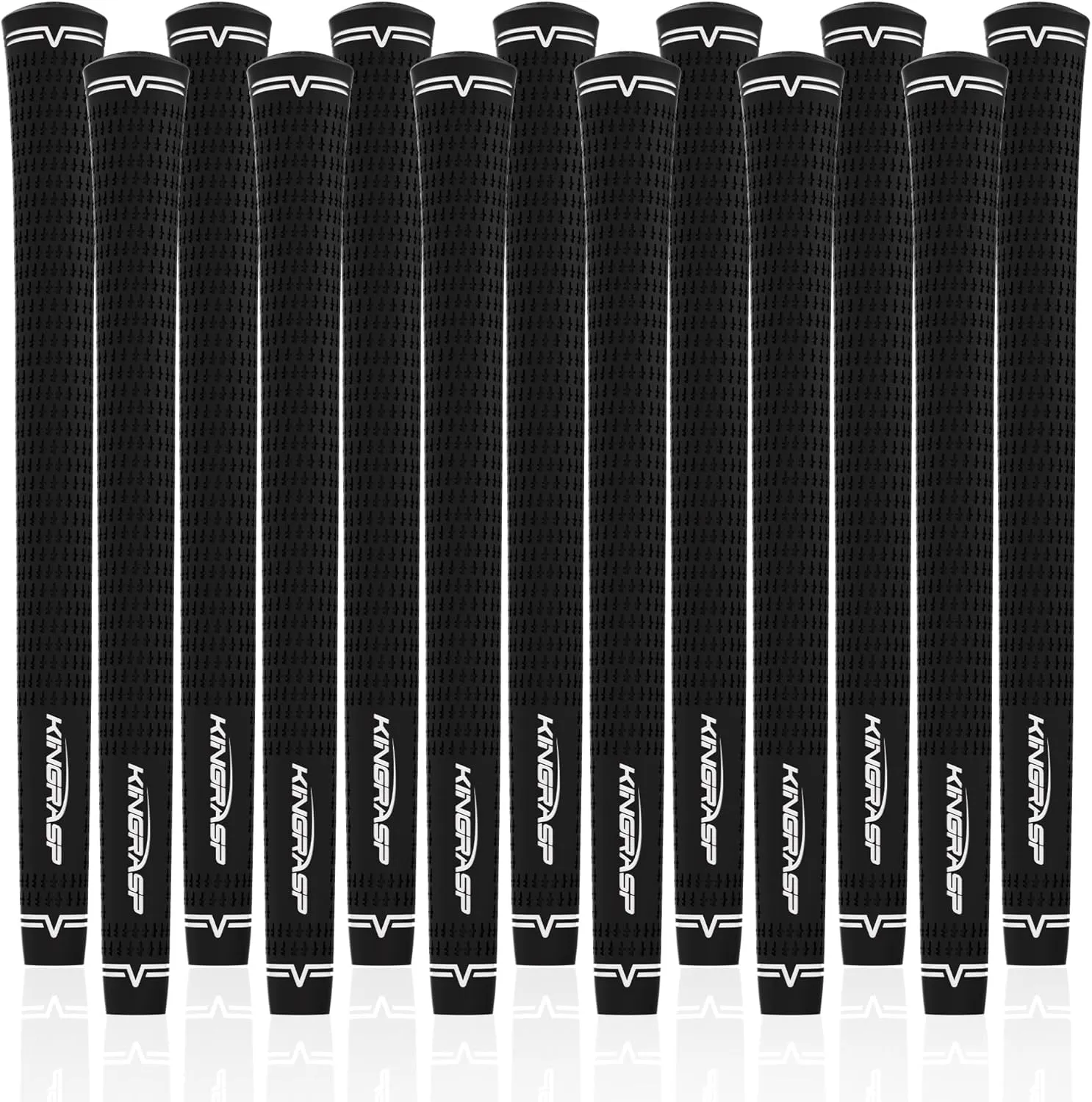 Golf Grips, Standard/Mid Size 5 Colors for Choice, Rubber Golf Club Grips Golf Grips Kit