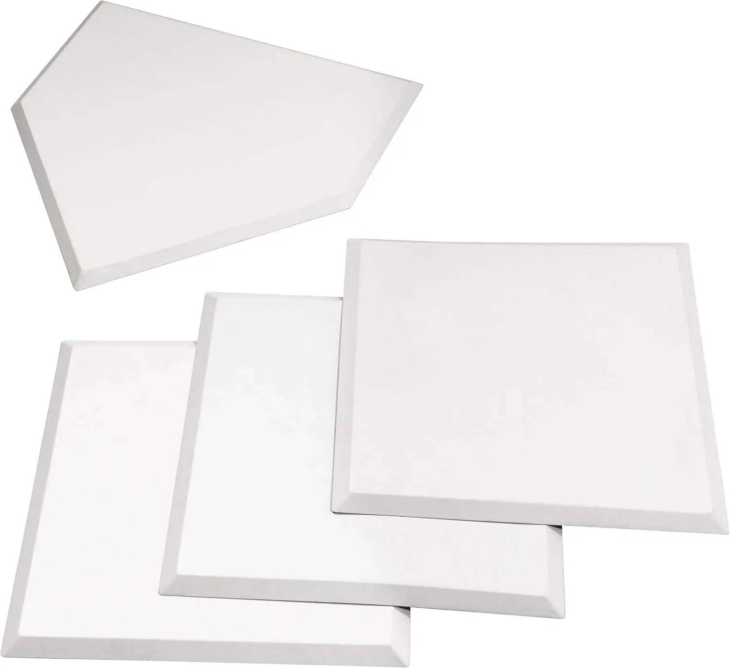GoSports Baseball & Softball 4 Piece Premium Base Set - Heavy-Duty for Athletes