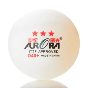 Green Paddle Aurora 3 star D40  ITTF