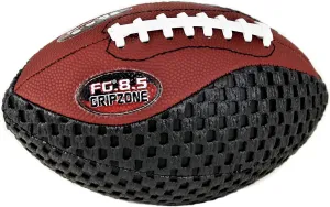 Grip Zone 8.5 inch Pee Wee Football -Traditional, Black, Brown, Kids Perfect gripping Footballs by: Saturnian I P.E Supplier