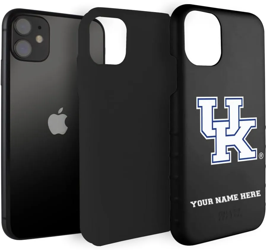 Guard Dog Case Compatible with iPhone 11 - Military Grade - Rugged Two Piece Protection - Collegiate Licensed - Kentucky Wildcats - Personalized