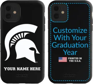 Guard Dog Case Compatible with iPhone 11 - Military Grade - Rugged Two Piece Protection - Collegiate Licensed - Michigan State Spartans - Personalized