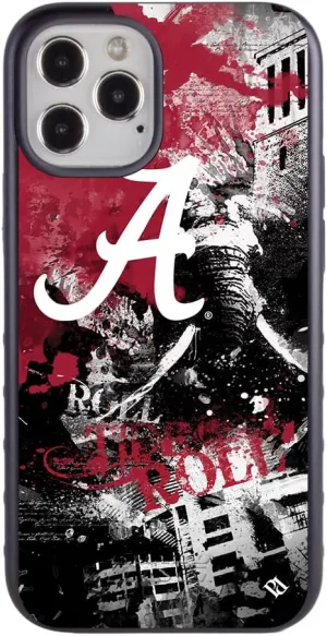 Guard Dog Case Compatible with iPhone 12/12 Pro - Military Grade - Rugged Two Piece Protection - Collegiate Licensed - Alabama Crimson Tide - by Paulson Designs