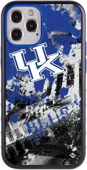 Guard Dog Case Compatible with iPhone 12/12 Pro - Military Grade - Rugged Two Piece Protection - Collegiate Licensed - Kentucky Wildcats - by Paulson Designs